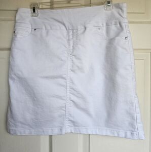 Women's White Skort